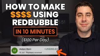 How To Make Money On Redbubble As A Beginner In 2023 (Easy Free Guide) screenshot 3