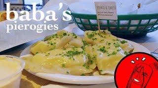 First Time Having Baba's Pierogies in Brooklyn | LifewithAnnaBee