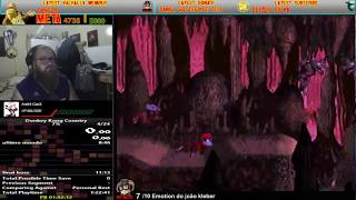 VIKINGSTREAM | DONKEY KONG COUNTRY SPEEDRUN TREINOS E RUNS