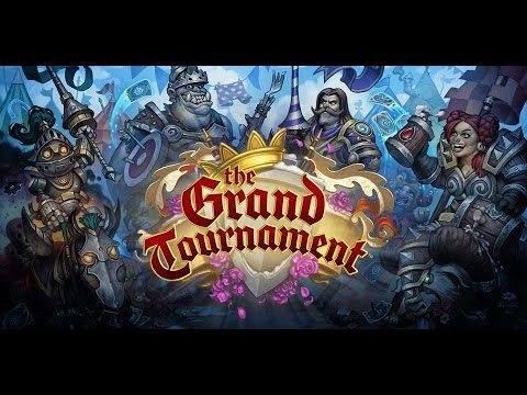 THE GRAND TOURNAMENT! Hearthstone Unboxing 50 Card Preorder! Pack Opening!