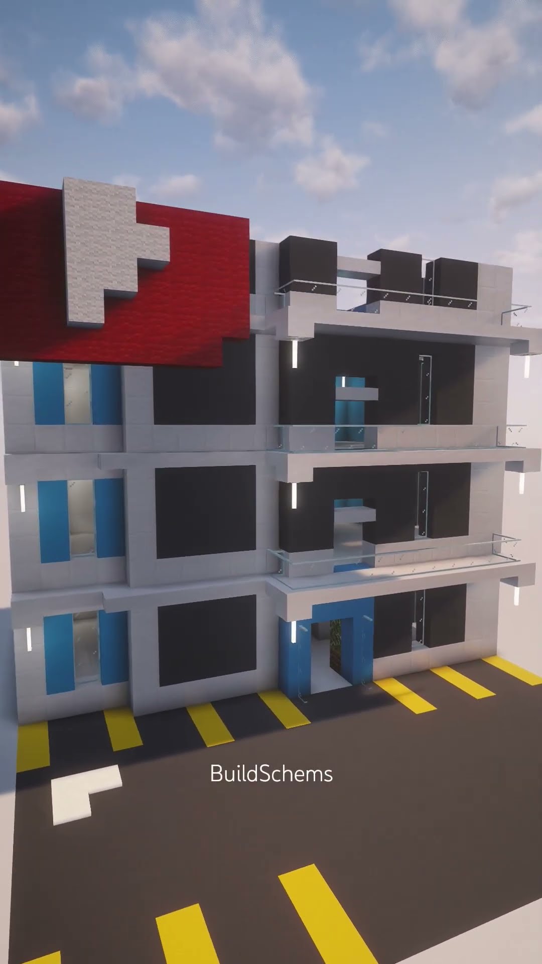 Youcube Office Structure — watch the build in Minecraft