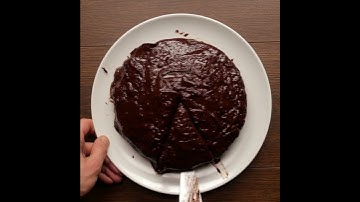 Giant Jaffa Cake by Seed and Bean