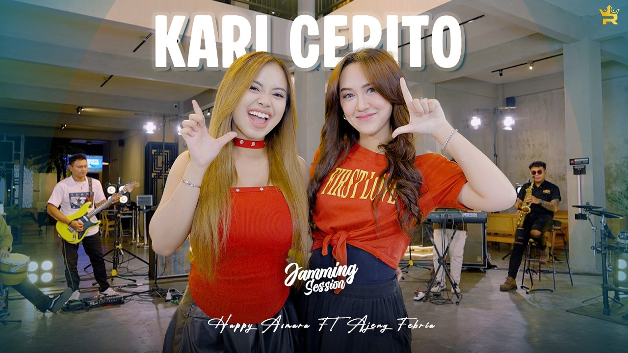 HAPPY ASMARA FT AJENG FEBRIA - KARI CERITO ( Royal Music Live - Jamming Session )