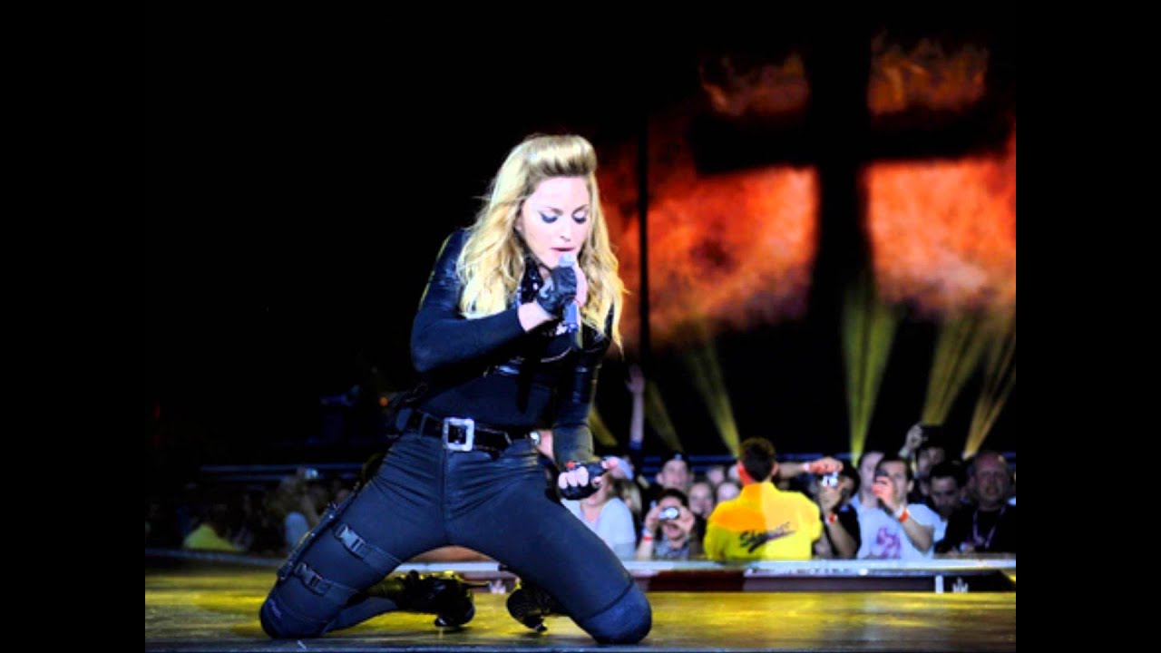 Madonna Papa Don't Preach MDNA Tour Version Studio - YouTube