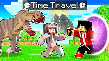 Using TIME TRAVEL To Help My Friends In Minecraft!