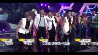 110902 Hoya And L Dancing To Mr Simple