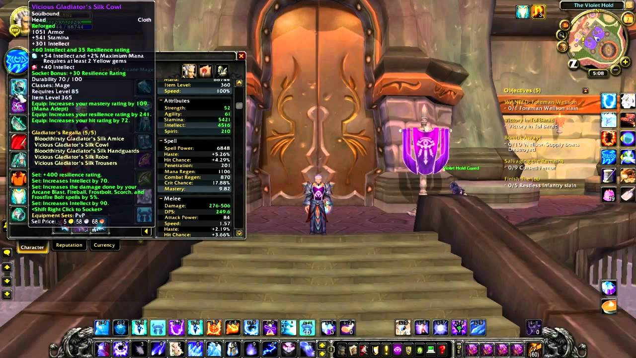 World Warcraft Arcane Mage Guide, for Cataclysm