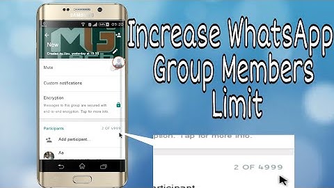 How To Increase WhatsApp Group Members Limit to 10,000 [Hindi /urdu]
