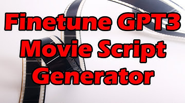 From zero to finetuned model in 1 hour with GPT-3. Generate a movie script from any premise!