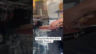 Trying And Testing Out My New Ludwig 14x8 Supralite Steel Snare Drum. Hope You Enjoy #ludwigdrums