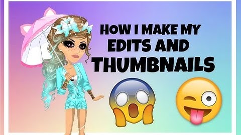 How I Make My Edits And Thumbnails For MSP | TrivectaMSP