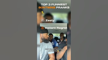 Top 3 Funniest 80ktwins Pranks #funny #shortsfeed #ranking