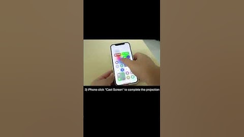 how to connect your phone to your projector？(iOS/Android tutorial attached) Example: HY300