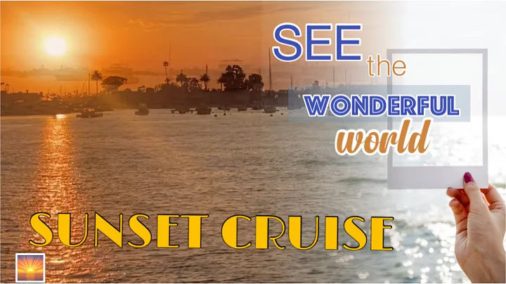 ☀️ Newport Sunset Cruise 🚢 - California things to do series