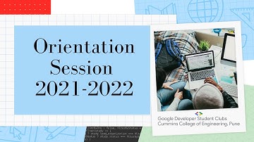 Orientation Session 2021-2022