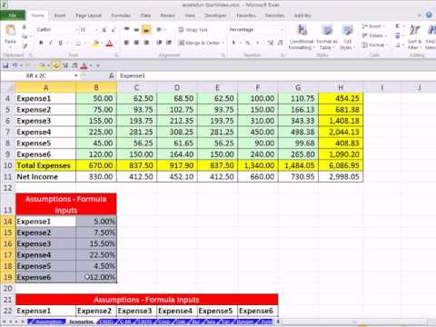 Slaying Excel Dragons Book 18 What If And Scenario Analysis In Excel Youtube