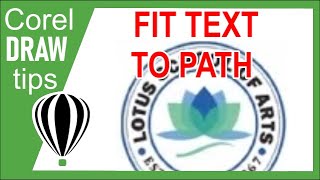 Fit Text to Path in CorelDraw