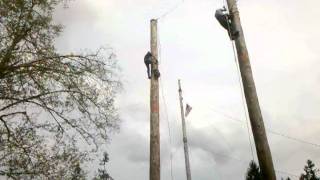 Rigging crew relay, round 1 camp 18 2011