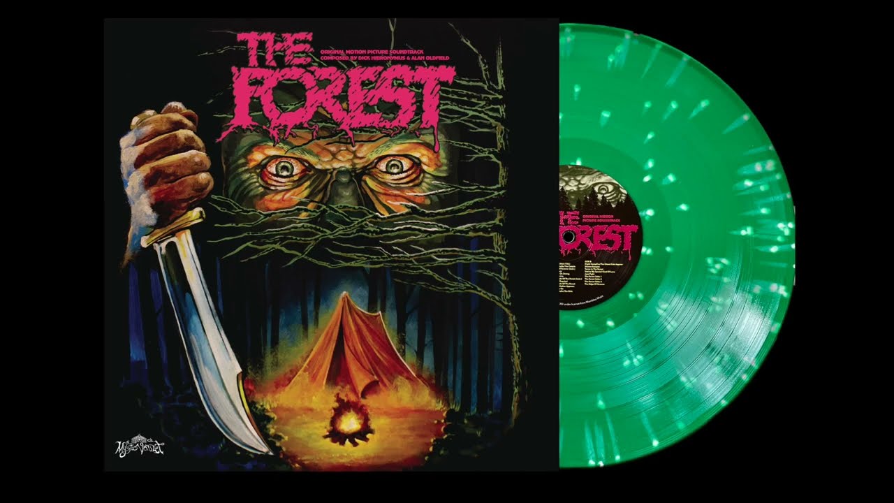 THE FOREST OST VINYL SOUNDTRACK LP 1982 FILM SCORE MYSTIC VAULT RECORDS CULT HORROR FILMS ON VINYL