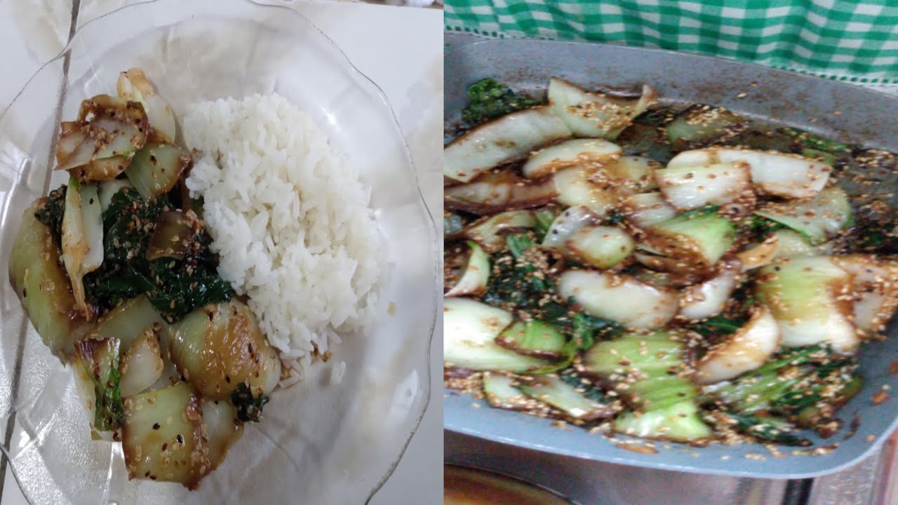 VEJA COMO PREPARAR TINGUENSAI (ACELGA CHINESA)