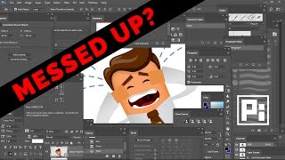 photoshop cc 18 toolbar gone