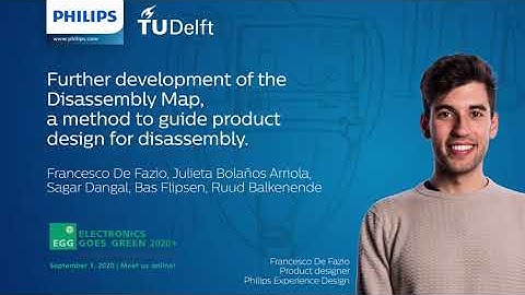 Further development of the Disassembly Map, a method to guide product design for disassembly