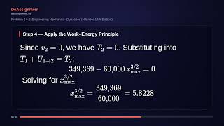 Problem 14-2: Engineering Mechanics- Dynamics (Hibbeler 14th Edition)