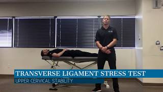 Transverse Ligament Stress Test