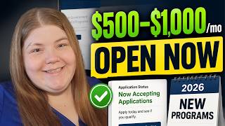 NEW Guaranteed Income Programs Open in 2026 - Are You Eligible?