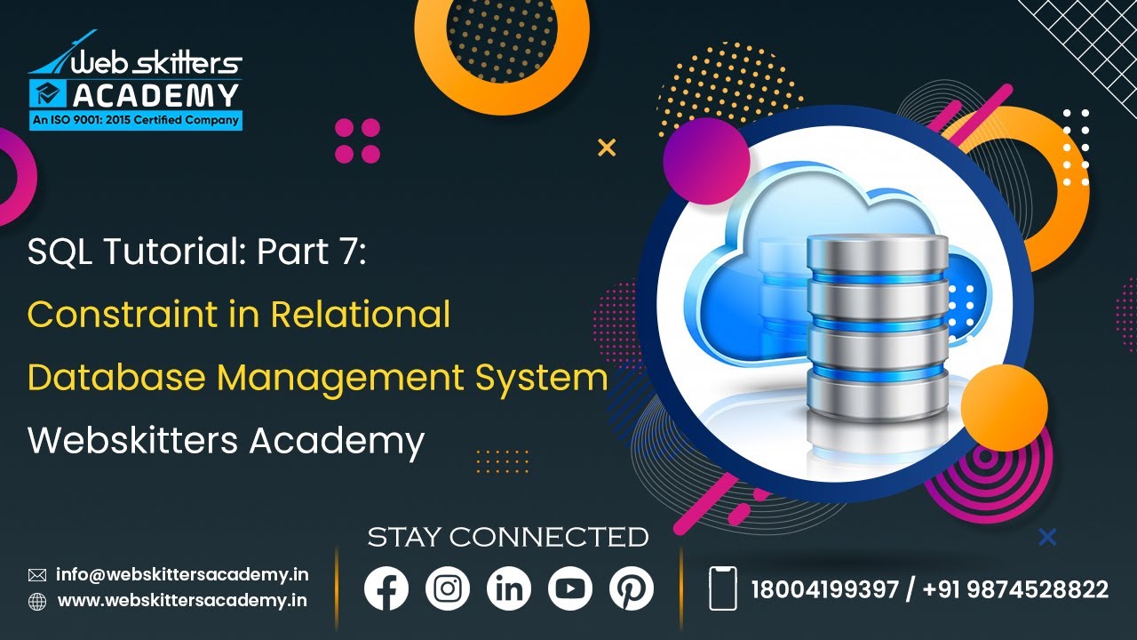 SQL Tutorial: Part 7: Constraint in Relational Database Management ...
