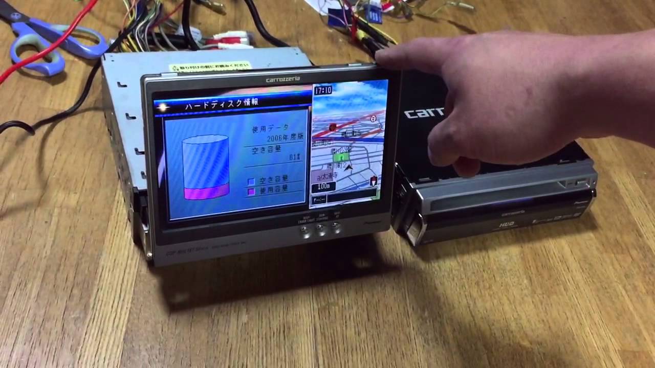 サイバーナビ、※画面開閉不良