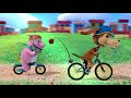 MI PERRO CHOCOLO - VALS EN BICICLETA - CANCIONES INFANTILES PARA JUGAR Y HACER EJERCICIOS