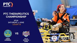 Leeds Dynamos vs Villa Rockets Lions - PTC Therapeutics Championship Court B