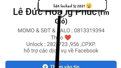 Hướng dẫn Bật Locked Profile Facebook Cho Facebook Việt Mới Nhất 2021 | Gió Tricker