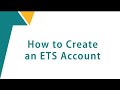 How to create an ets account for your toefl test