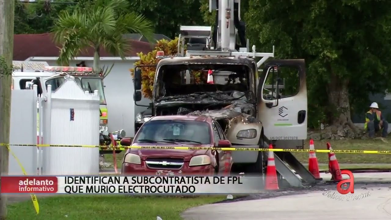 americateve | Identifican a subcontratista del FPL que murió electrocutado