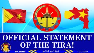 Official Statement Of The Interim Administration Of Tigray Tigrai Online News Today 1172025