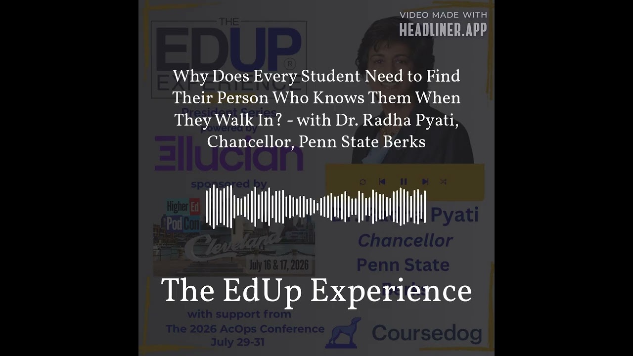 Why Does Every Student Need to Find Their Person Who Knows Them When They Walk In? - with Dr....