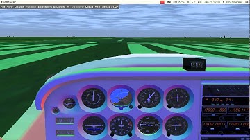 Solve Screen Flickering Problem in flightgear flight simulator