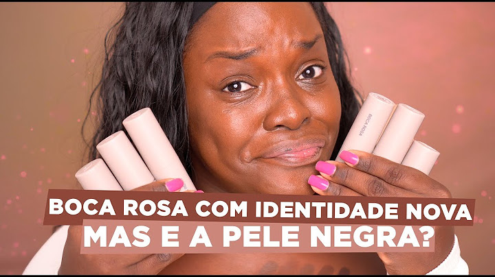 TESTANDO a NOVA BASE de BOCA ROSA | BASE STICK em PELE NEGRA by Juliana Luziê