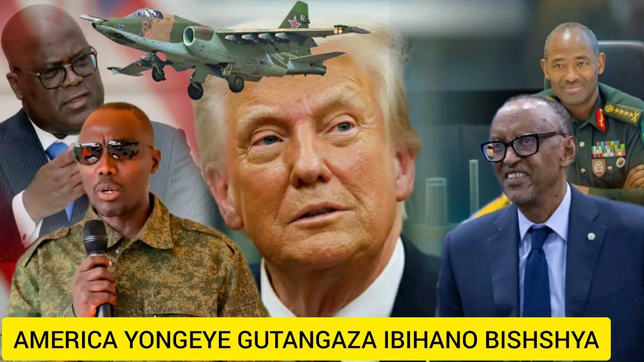 🔴AMERIKA IFATIYE ABANDI BAYOBOZI 5 B'URWANDA IBIHANO🔥YANASABYE MAA23 NA FARDC KUDAKORESHA DRONE🔥