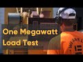 One Megawatt CAT Generator Load Test!