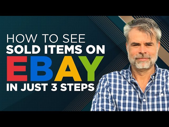 How To See SOLD Items On  –In Just 3 Steps in 2024 