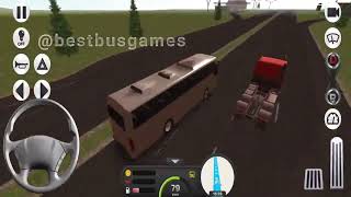 coach bus simulator|snow mountain bus driver |best bus games screenshot 5
