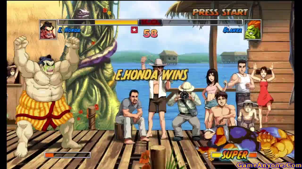 Super Street Fighter Ii Turbo Hd Remix Playthrough E Honda Pt 1 2 Youtube