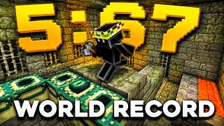 Minecraft’s FASTEST Speedrun! 🤯 WORLD RECORD