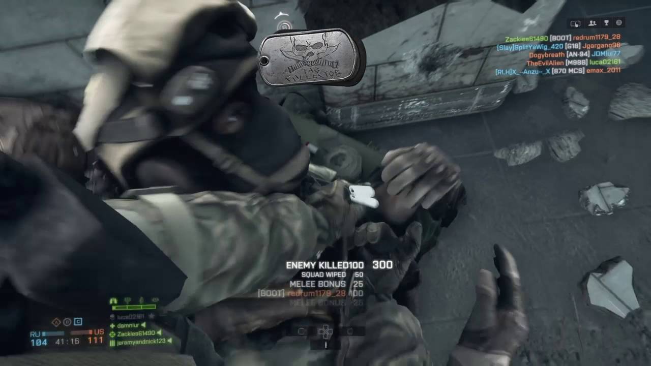 Battlefield 4™ 6 knife kill streak 