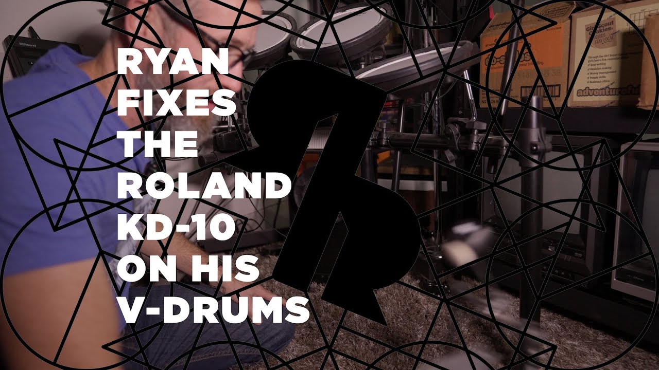 Replacing the Roland KD-10 Kick Pad Cushion on My V-Drums