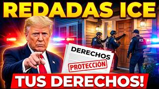 Redadas ICE en EE.UU.: Tus derechos si llegan a tu puerta.