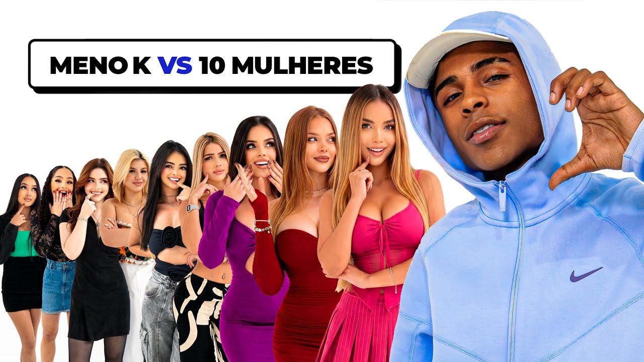 1 MC vs 10 MULHERES! Ft. Meno K